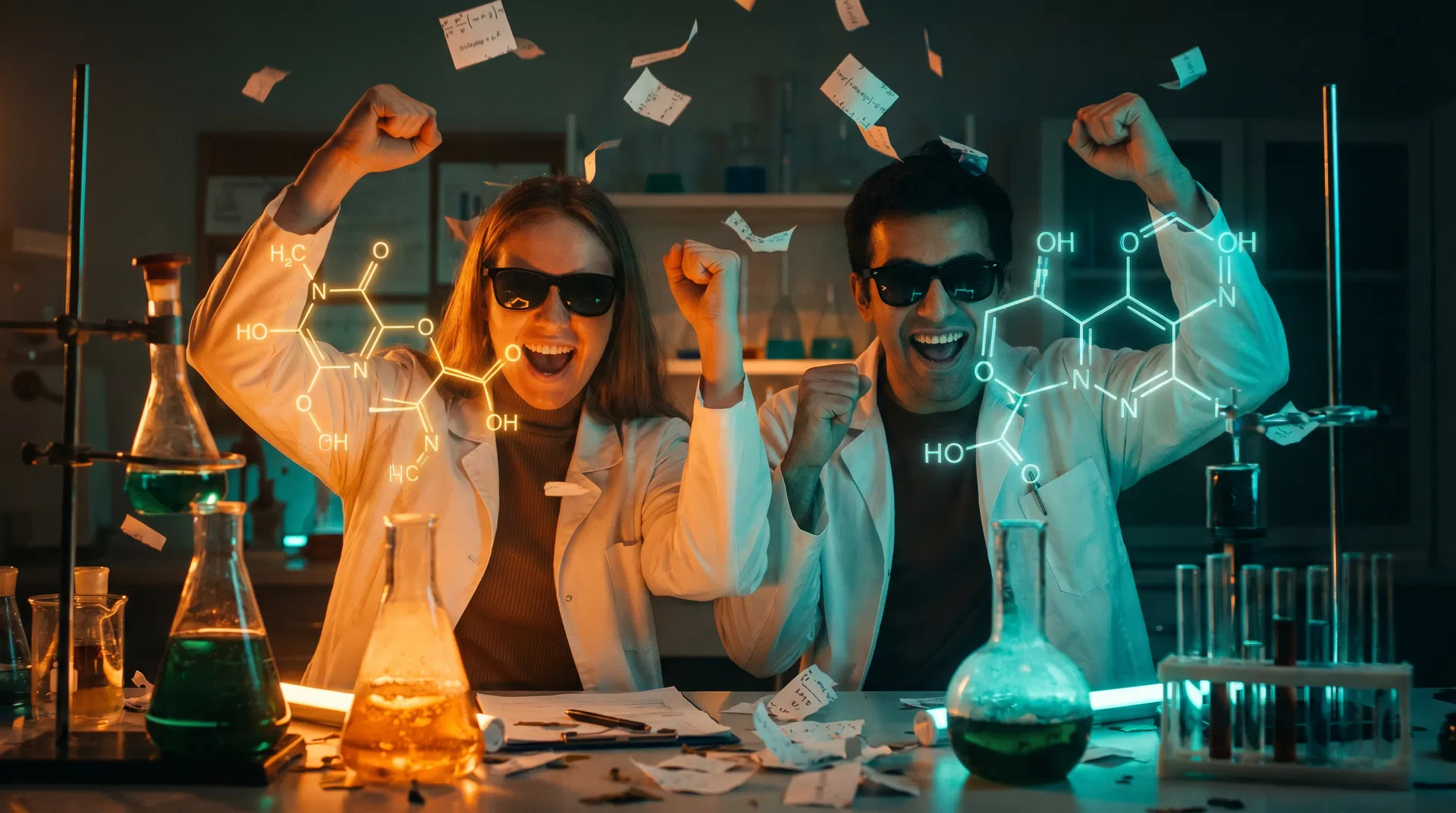Enthusiastic chemistry student