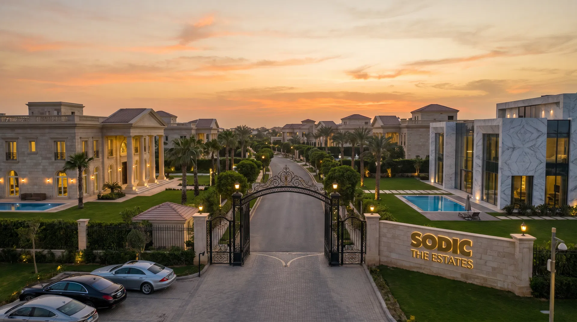 SODIC THE ESTATES ultra-luxury villa in New Zayed - Egypt most prestigious residential community