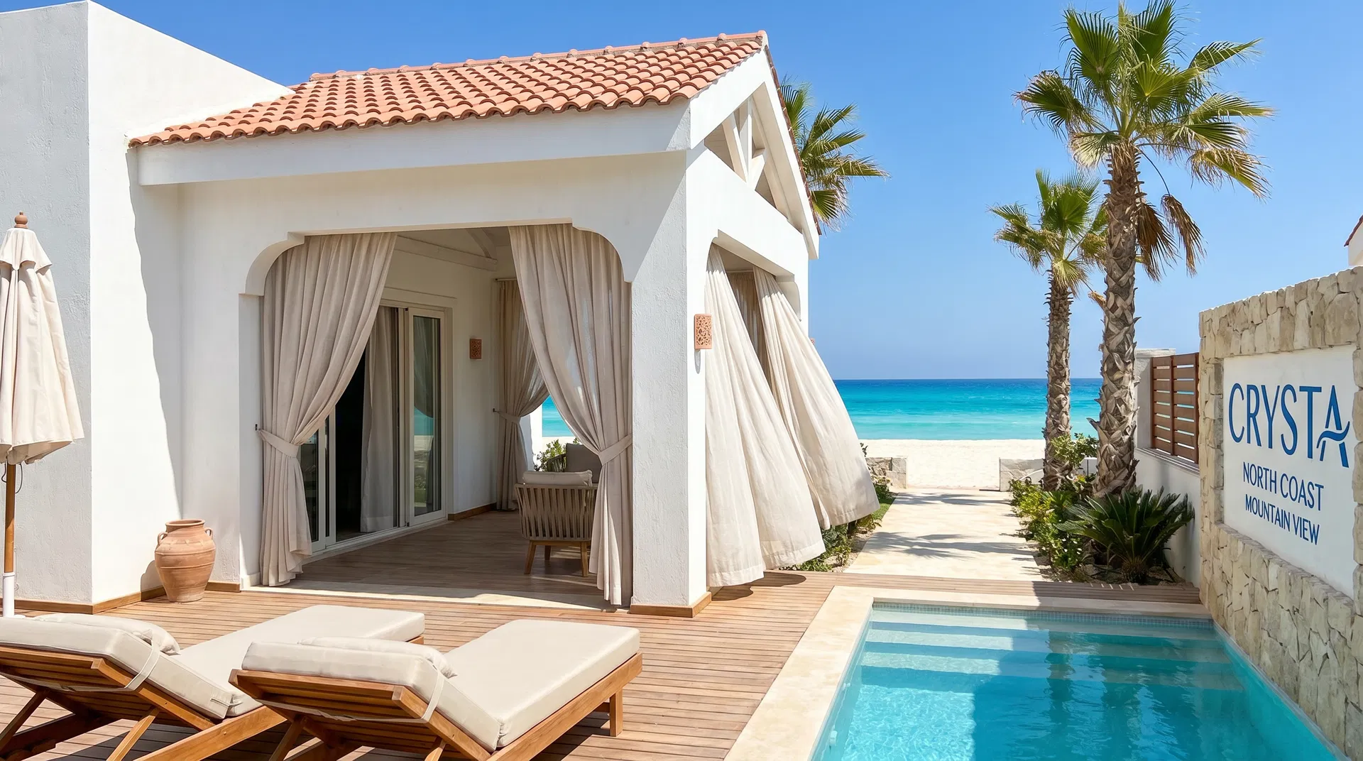 Cabana at Crysta North Coast by Mountain View — beachfront unit