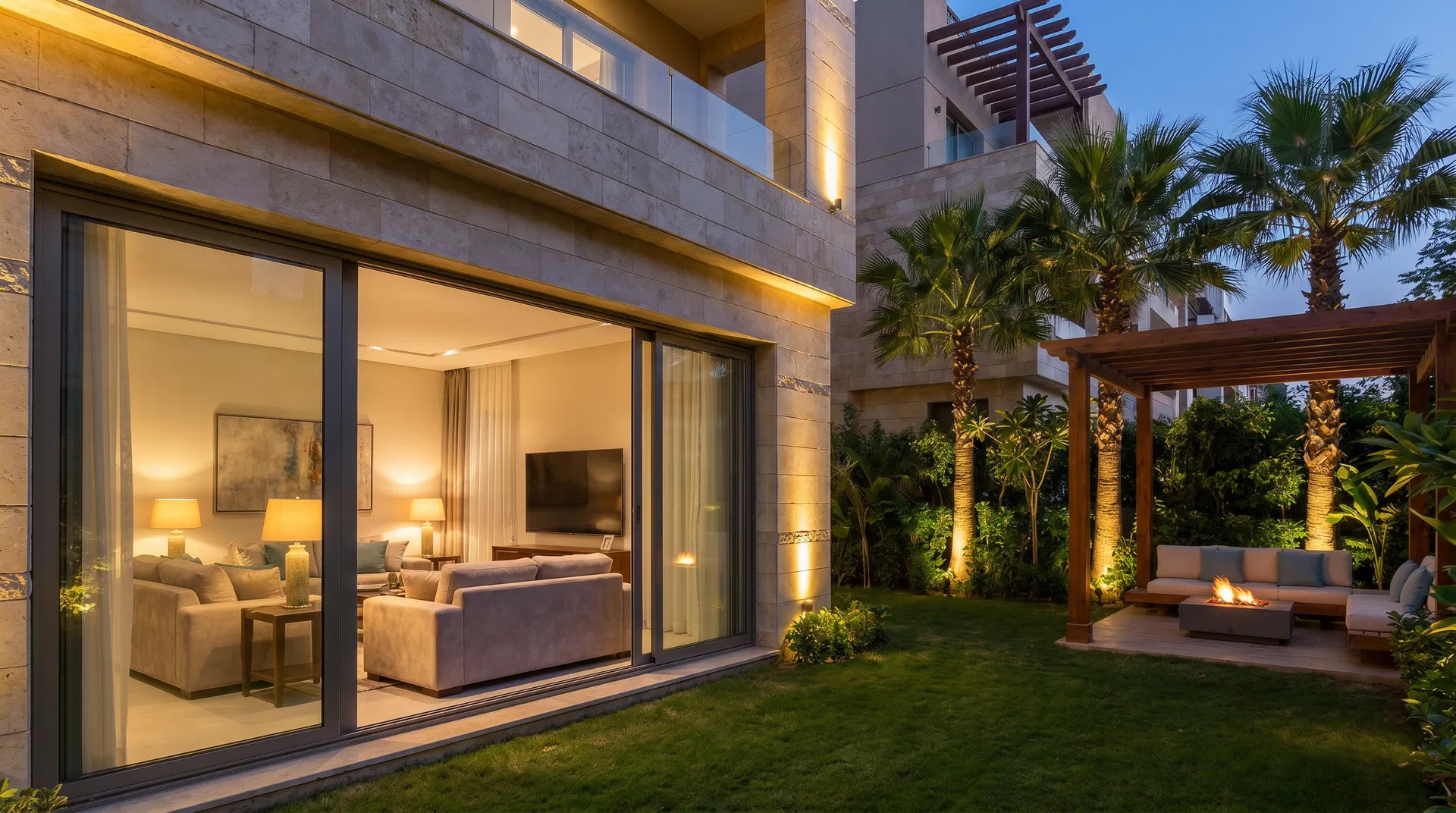 Garden Apartment at iCity New Cairo by Mountain View