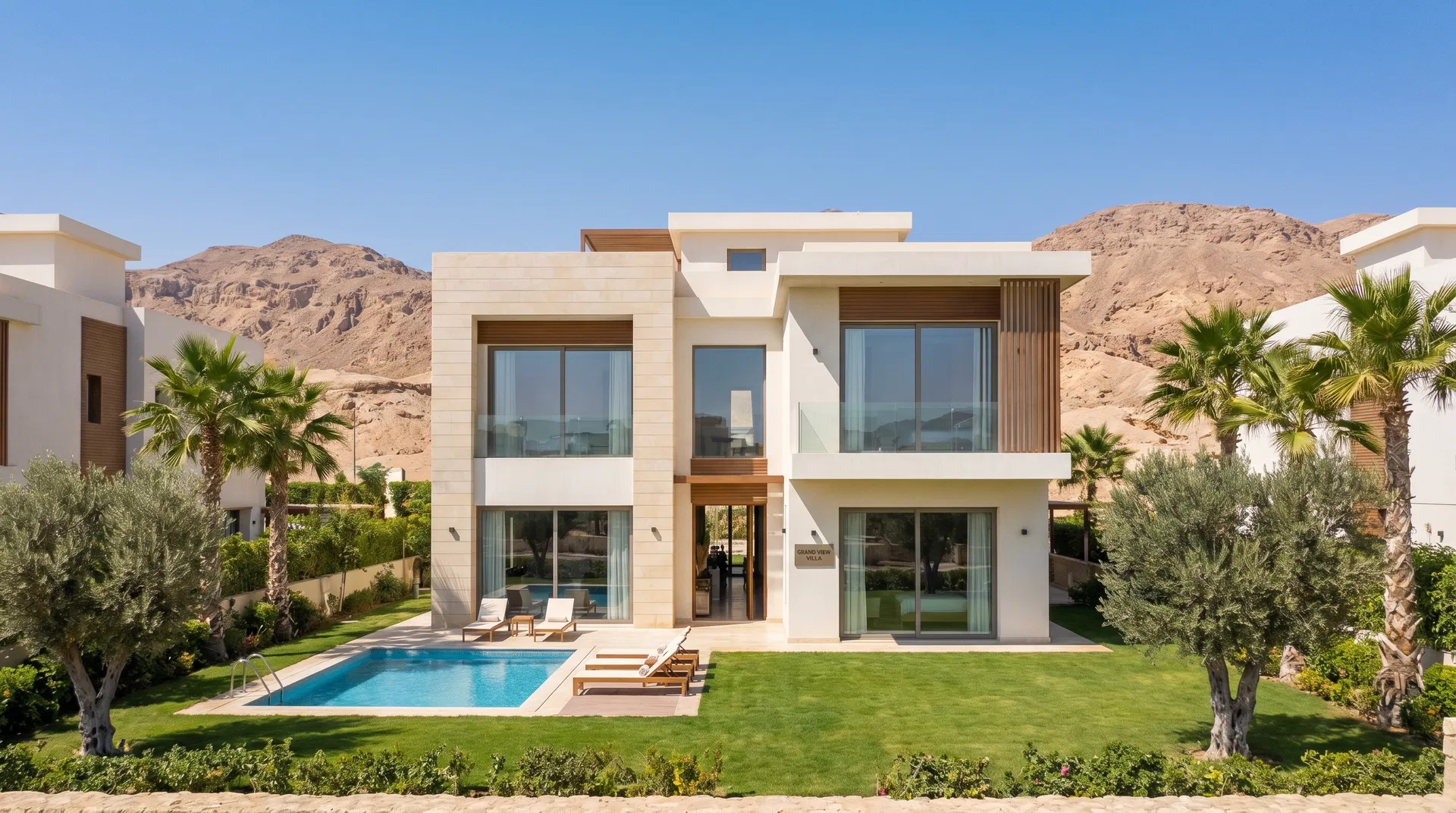 Grand View Villa at Grand Valley New Cairo by Mountain View — zero down payment villa
