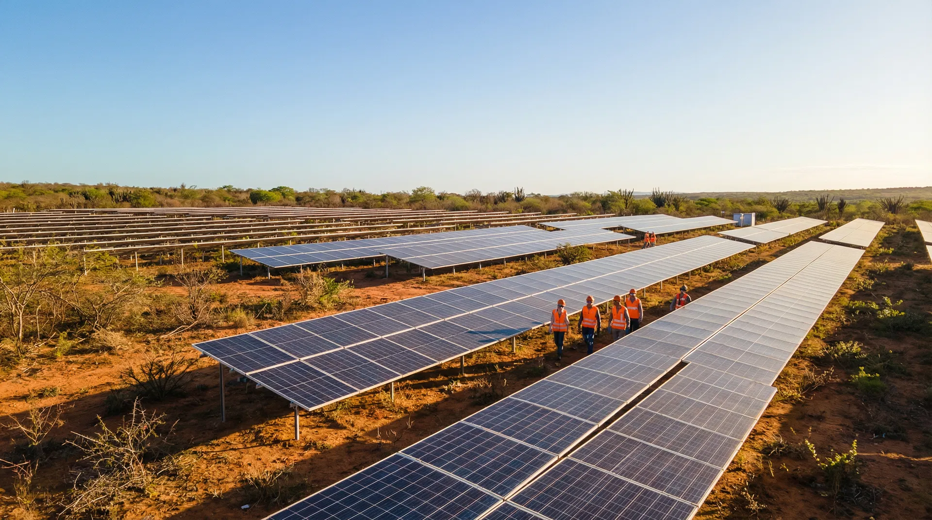 Usina solar em Cascavel-CE
