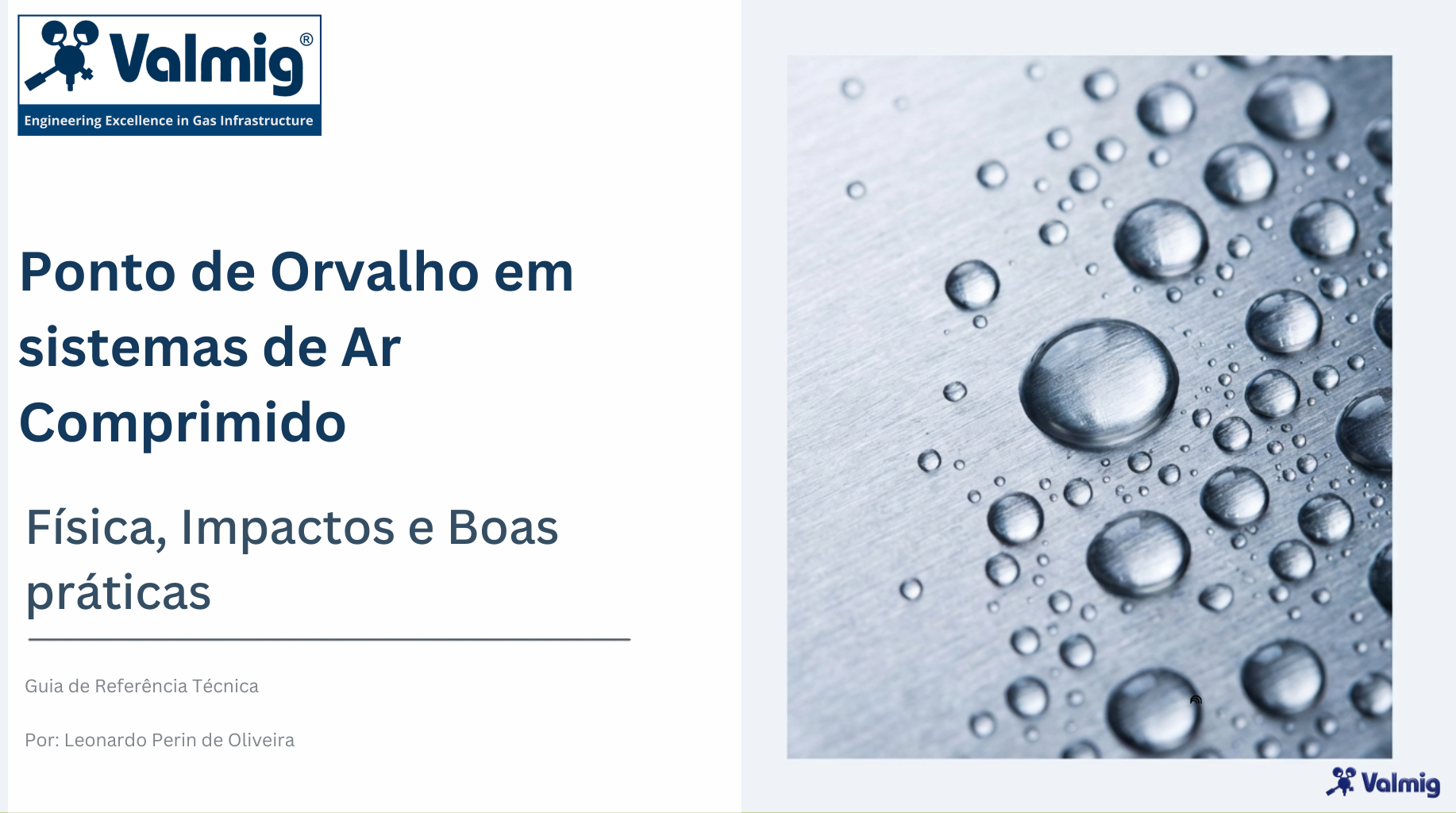 Ponto de Orvalho em sistemas de Ar Comprimido