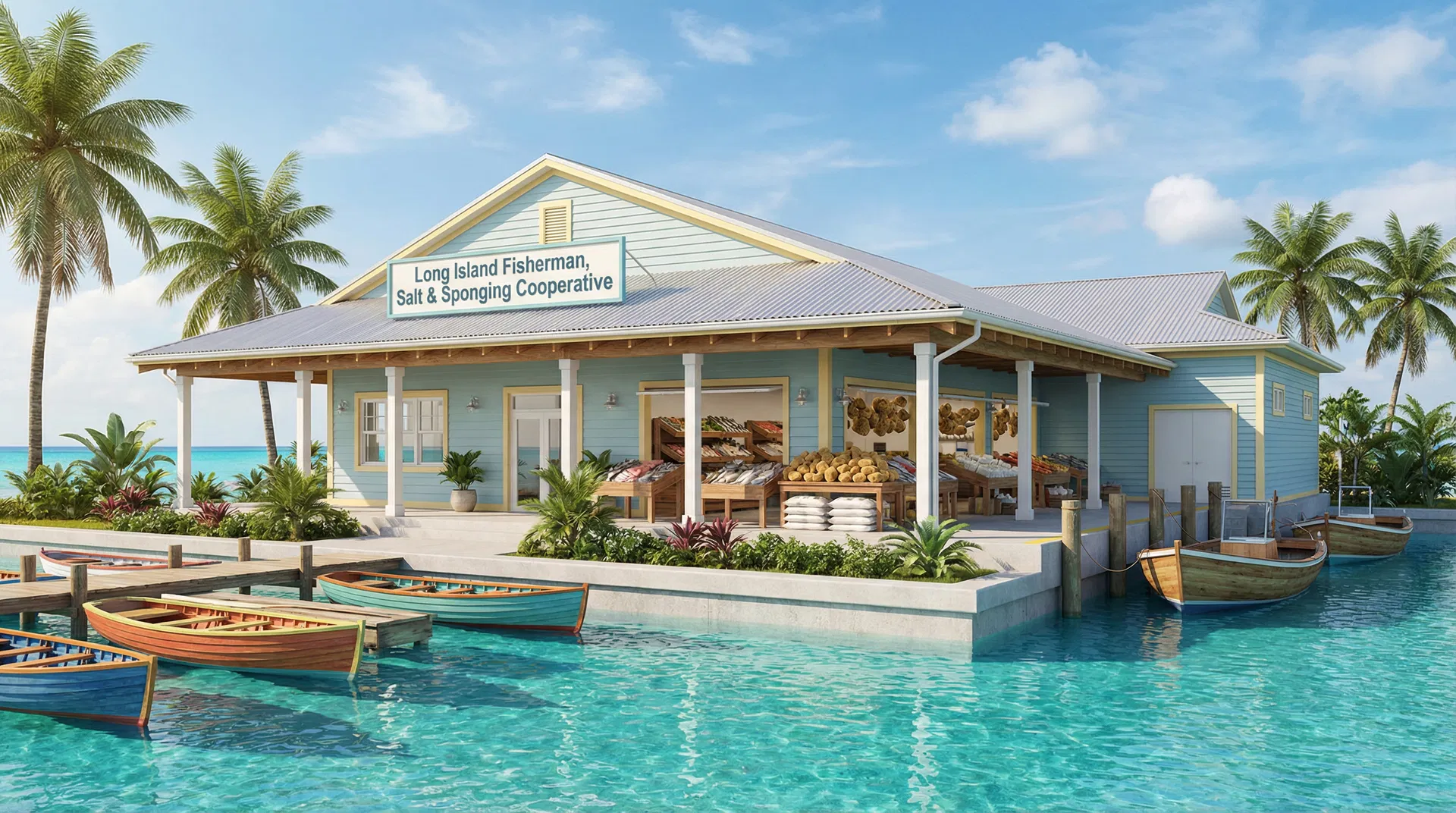 Cooperative building exterior