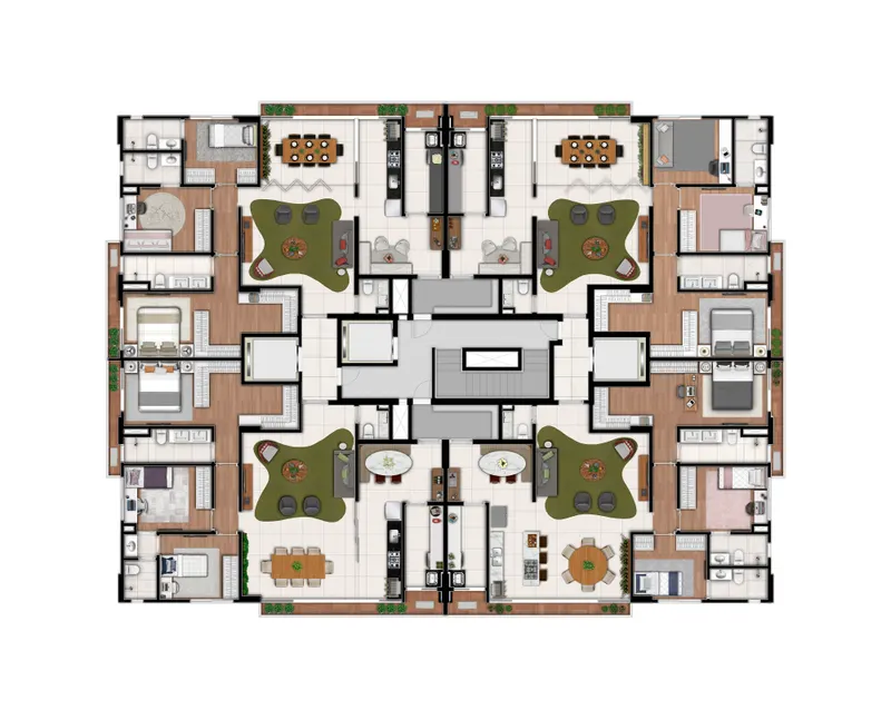 BAM 554-Pavimento Apartamentos