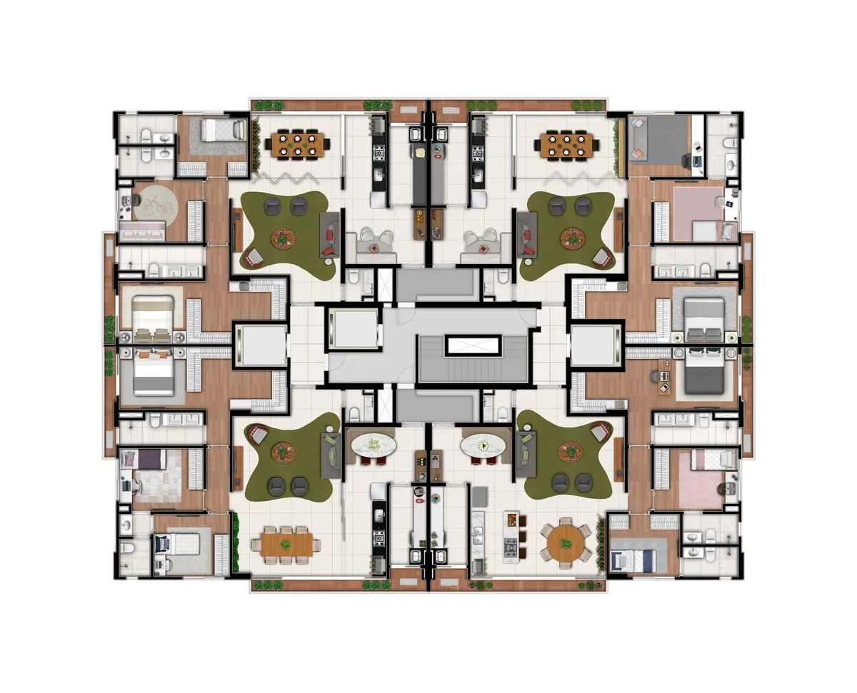 BAM 554-Pavimento Apartamentos