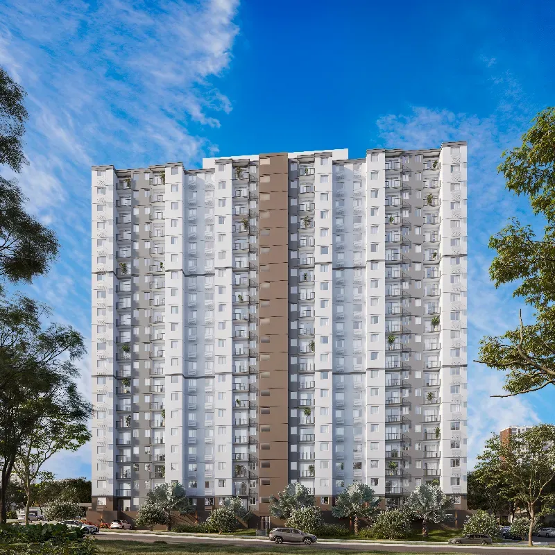 Apartamento 2Q com Varanda