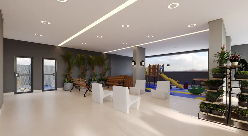 PRAÇA DE CONVIVÊNCIA+PLAY+HORTA COMUNITARIA - RITMO