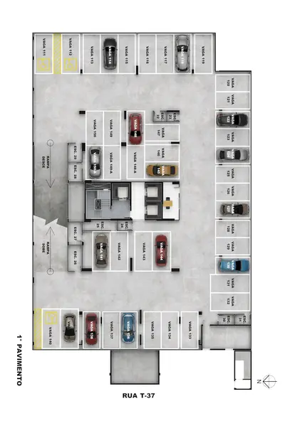 GARAGEM 1º ANDAR _ RITMO