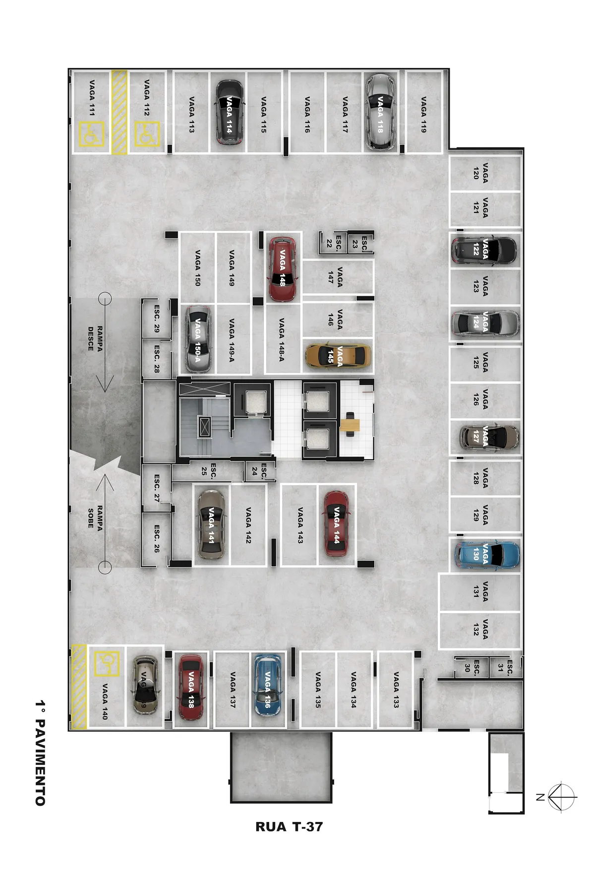 GARAGEM 1º ANDAR _ RITMO