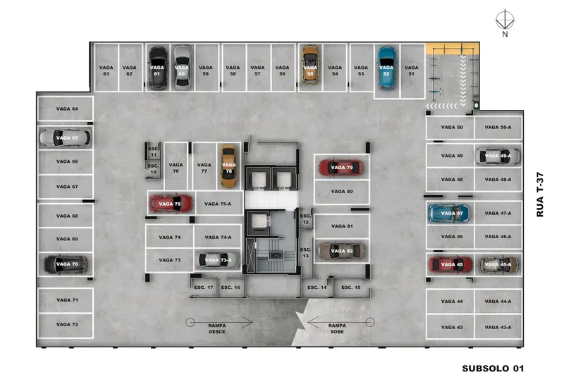 GARAGEM SUBSOLO 1 _RITMO