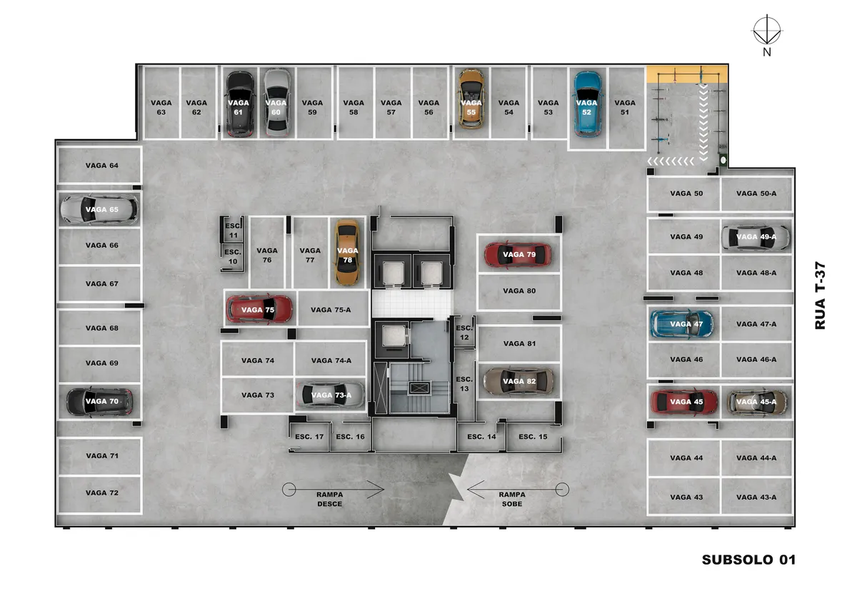 GARAGEM SUBSOLO 1 _RITMO
