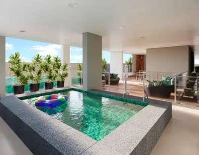 PISCINA INFANTIL + LOUNGE PISCINAS - RITMO