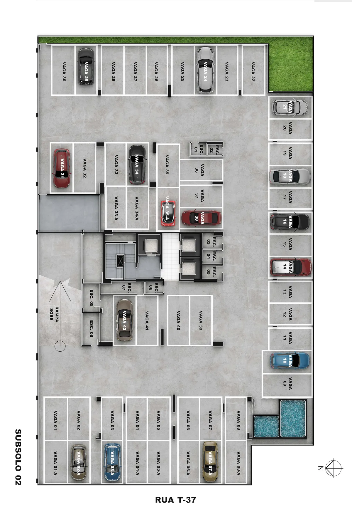 GARAGEM SUBSOLO 2 _ RITMO