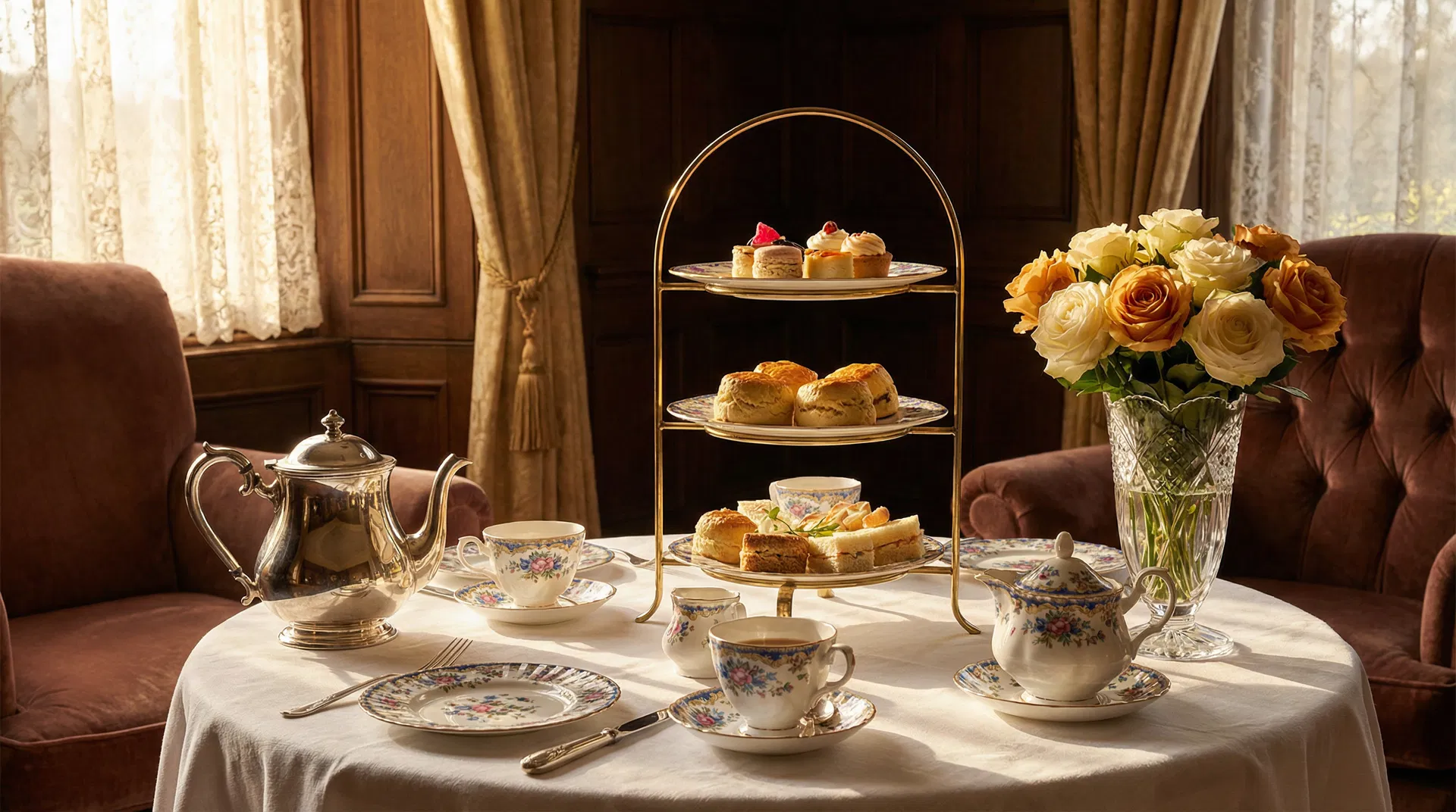 ヴィクトリア朝のアフタヌーンティー