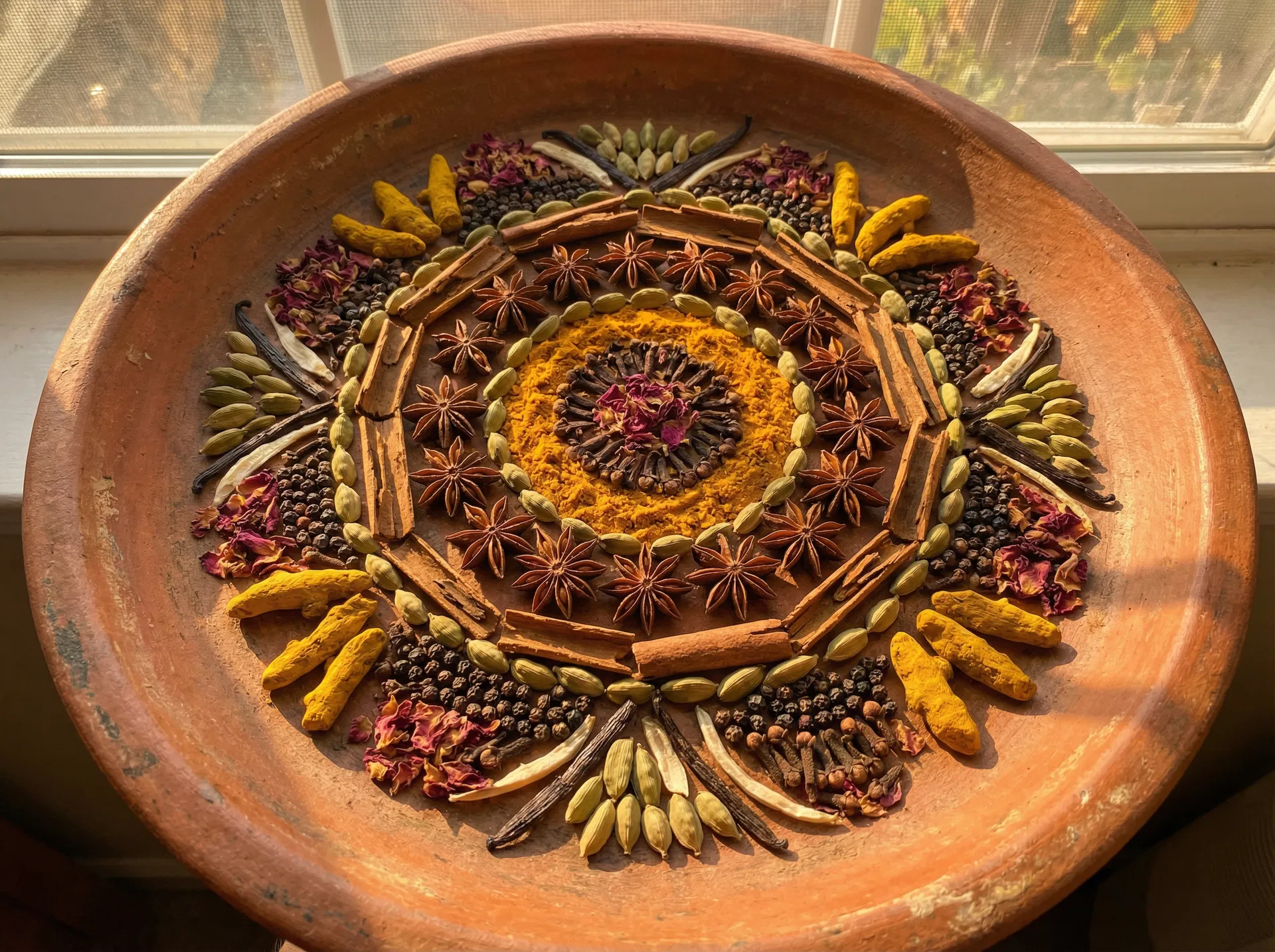 チャイスパイスのマンダラ