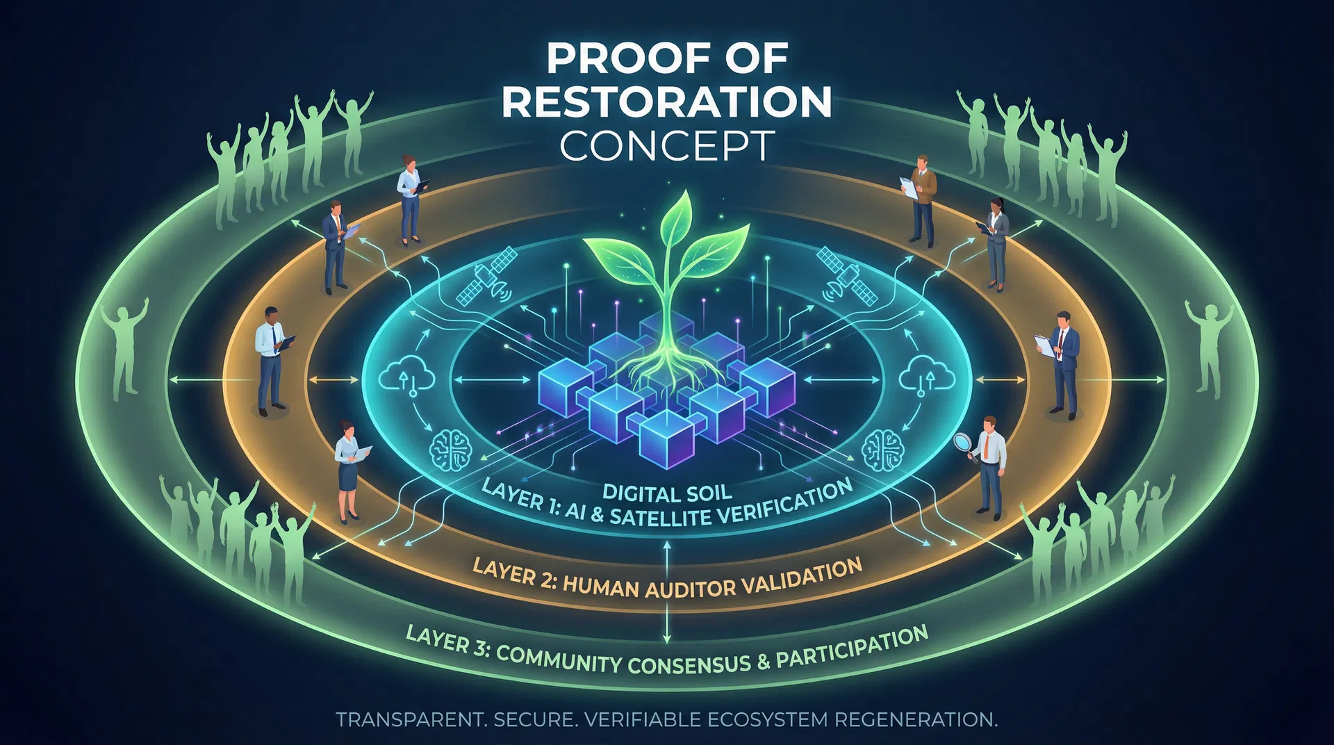 Proof of Restoration — three-layer verification