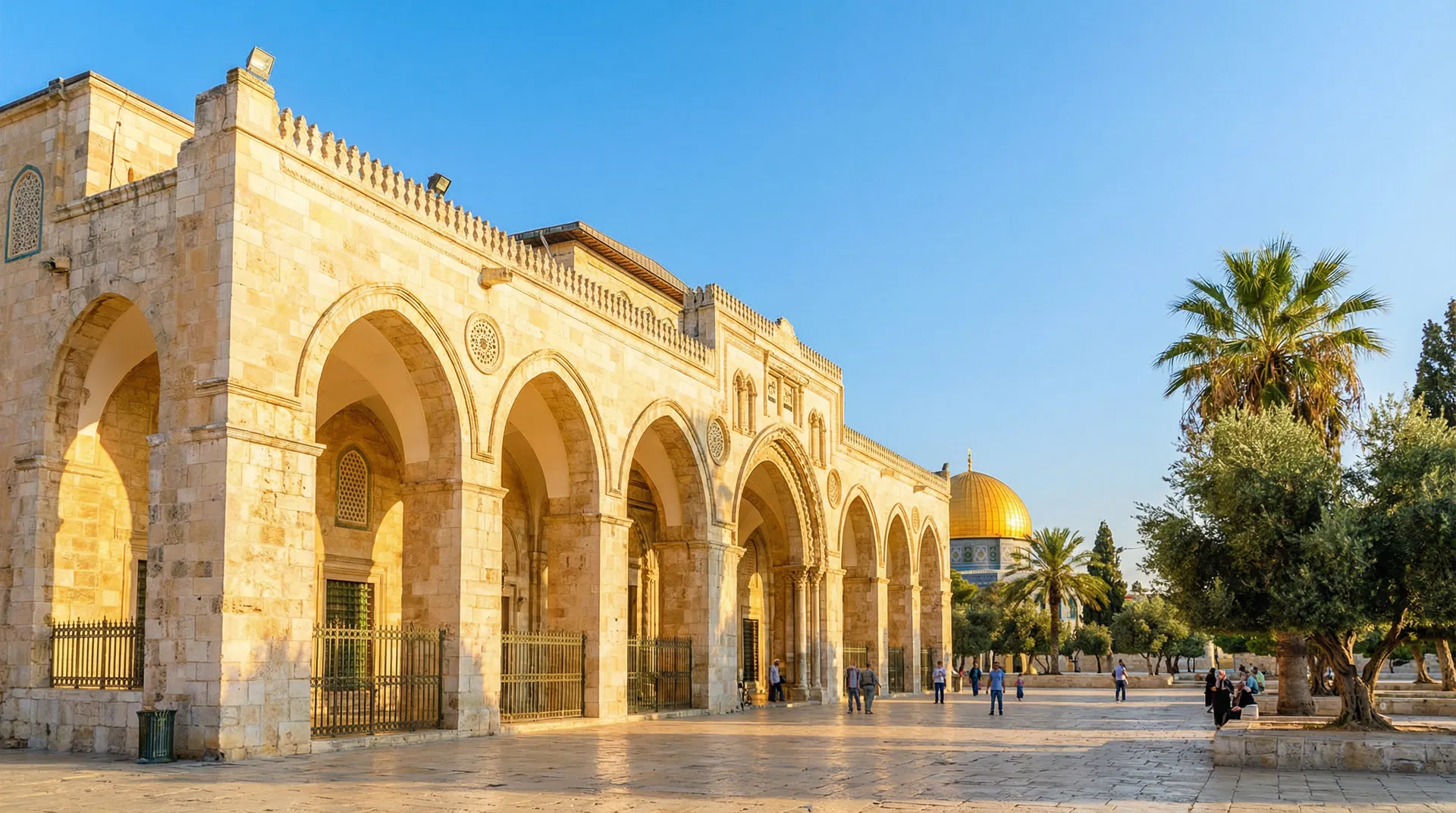 أروقة المسجد الأقصى