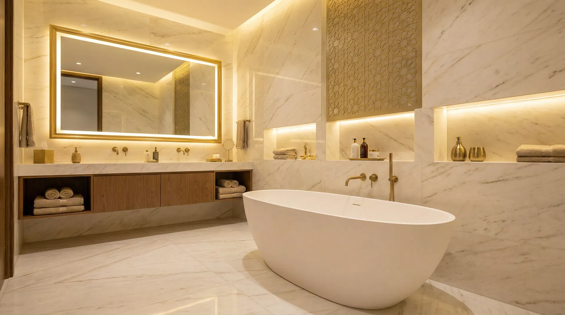 Luxury bathroom showroom