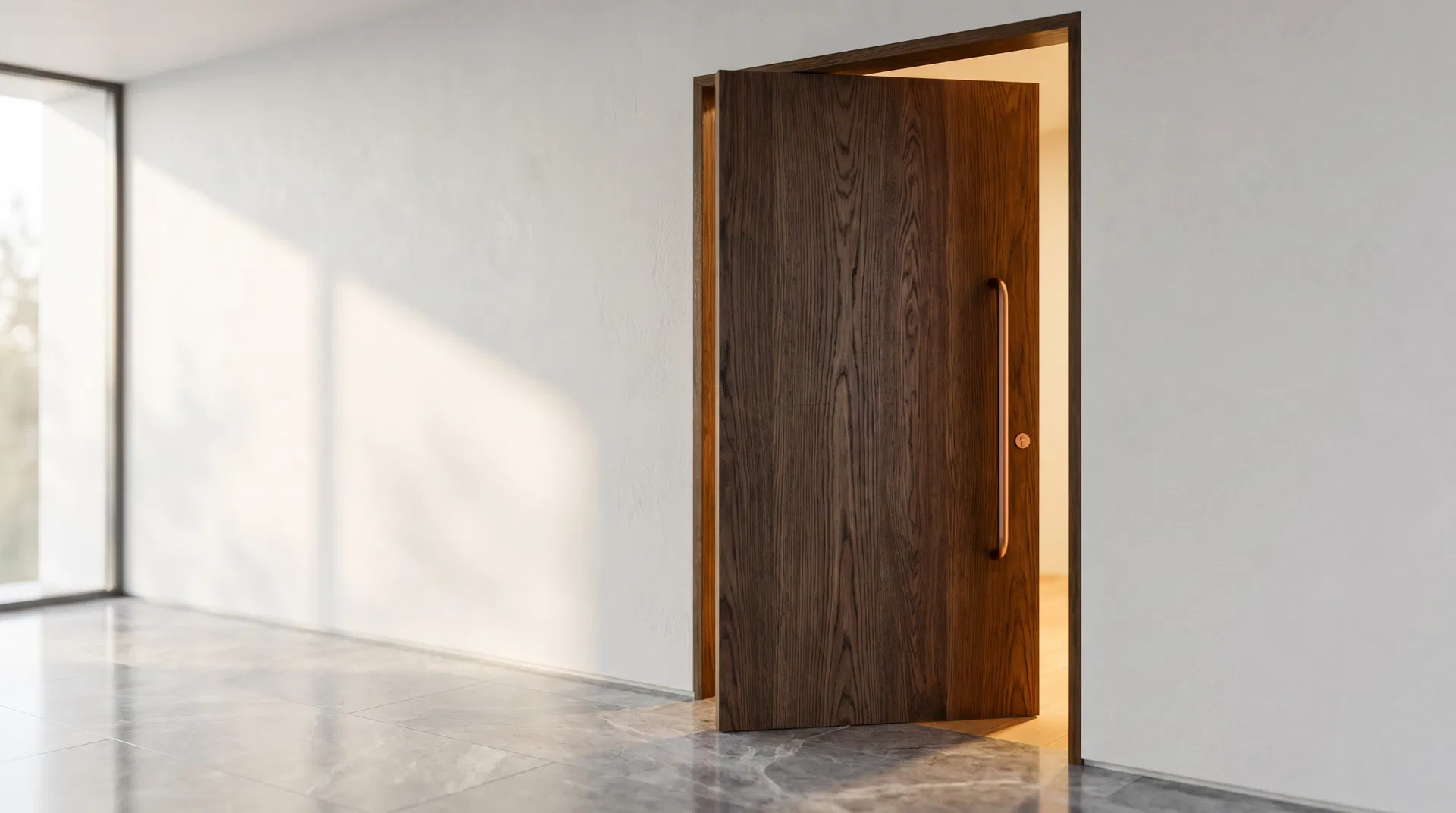 أبواب خشبية