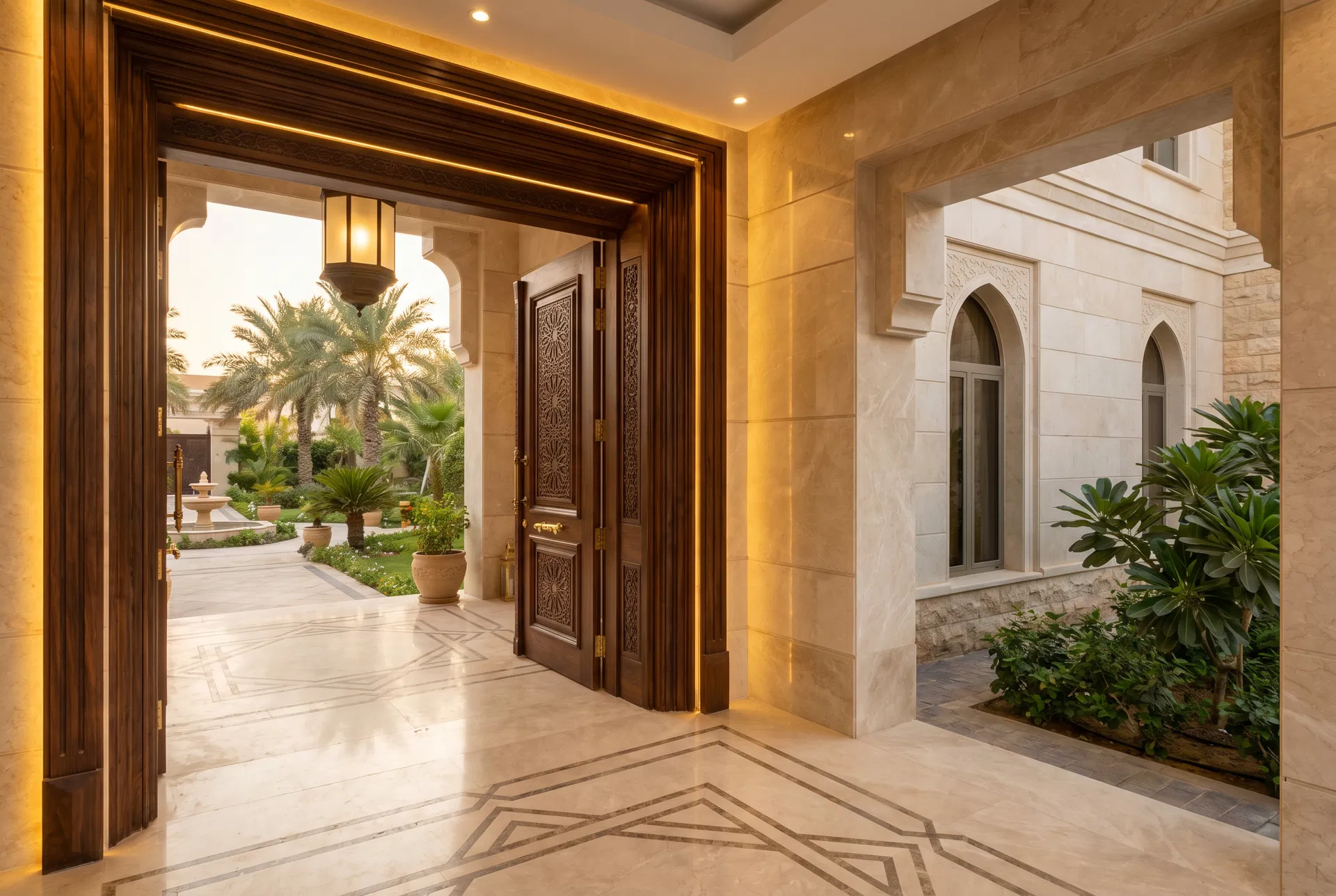 فيلا النخيل الفاخرة