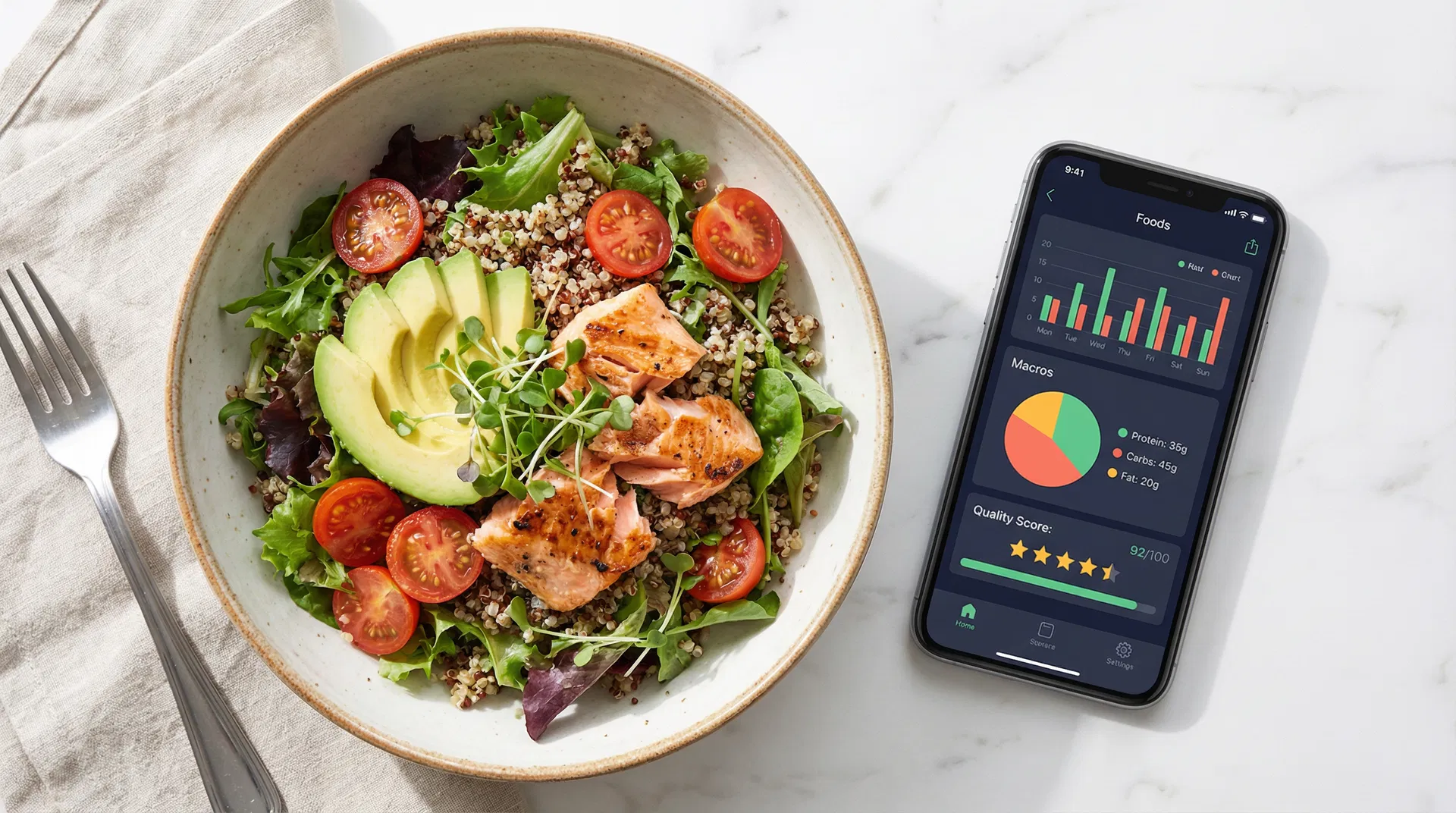 Análise nutricional por foto com IA