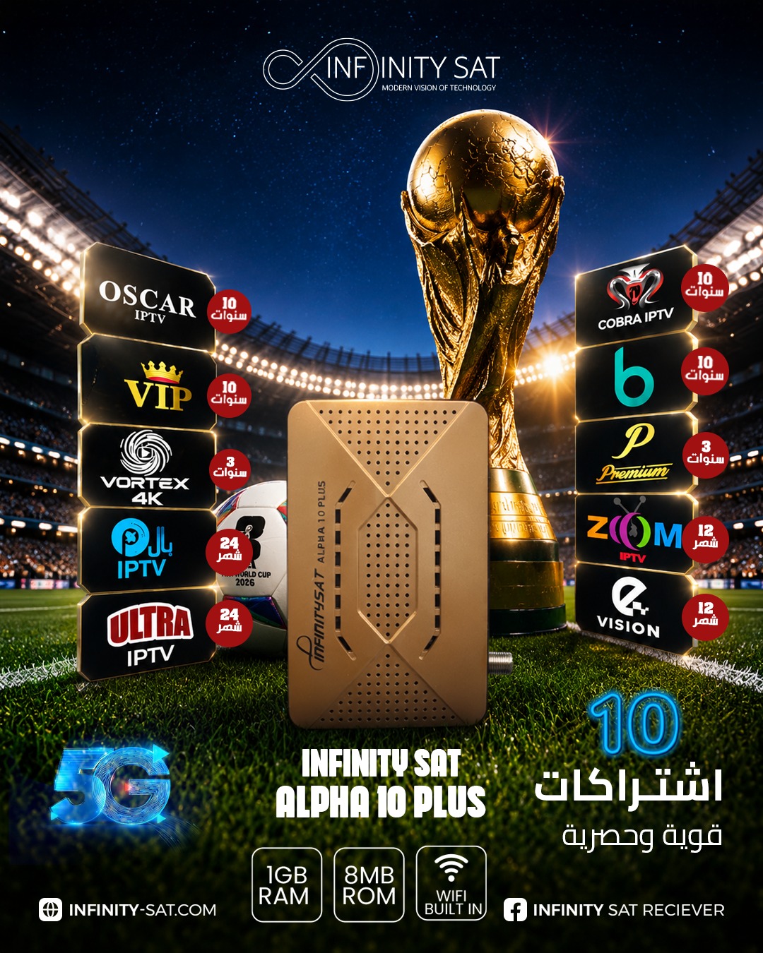 Infinity SAT - Modern Satellite Receivers & Software