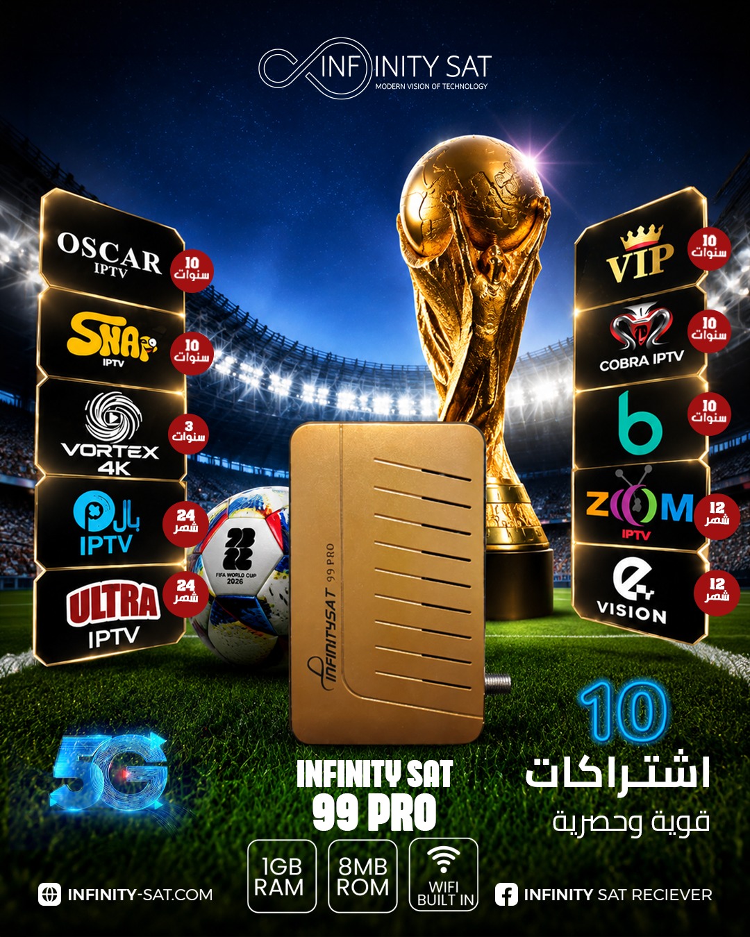 Infinity SAT - Modern Satellite Receivers & Software