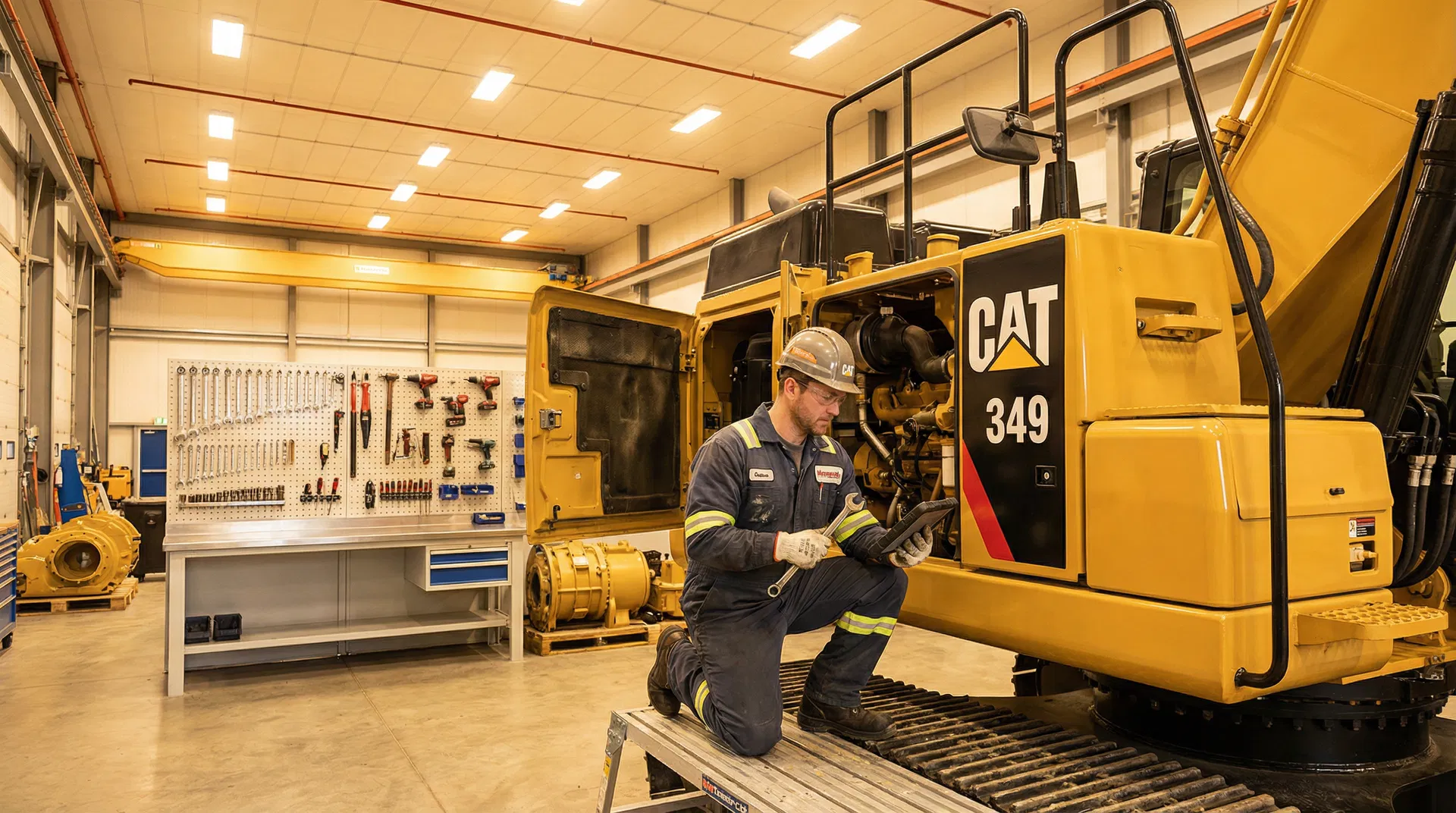 Equipment repair service