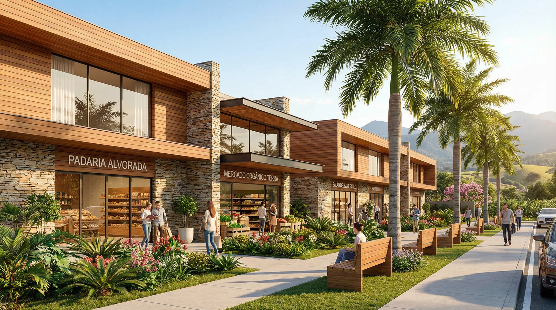 Centro Comercial Completo