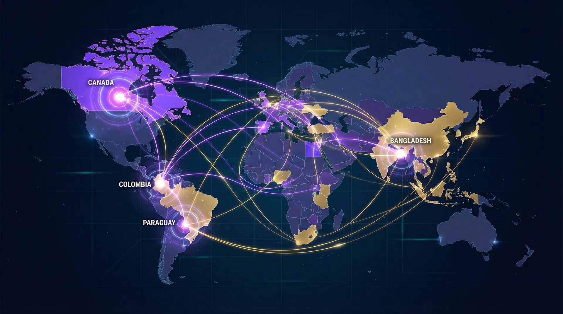 Acesso Global à Retatrutida: Canadá, Paraguai, Bangladesh e Colômbia
