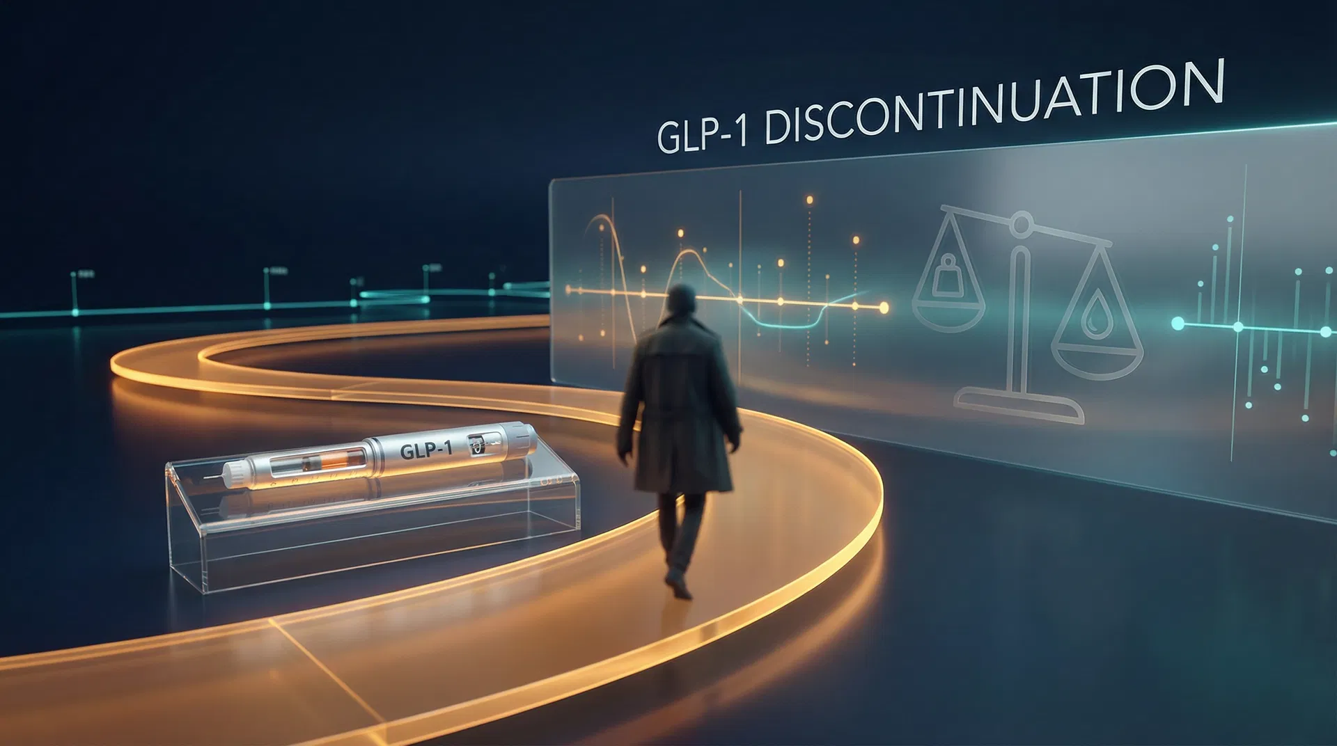 O Que Acontece Quando Você Para o Agonista GLP-1? Dados Reais de Descontinuação