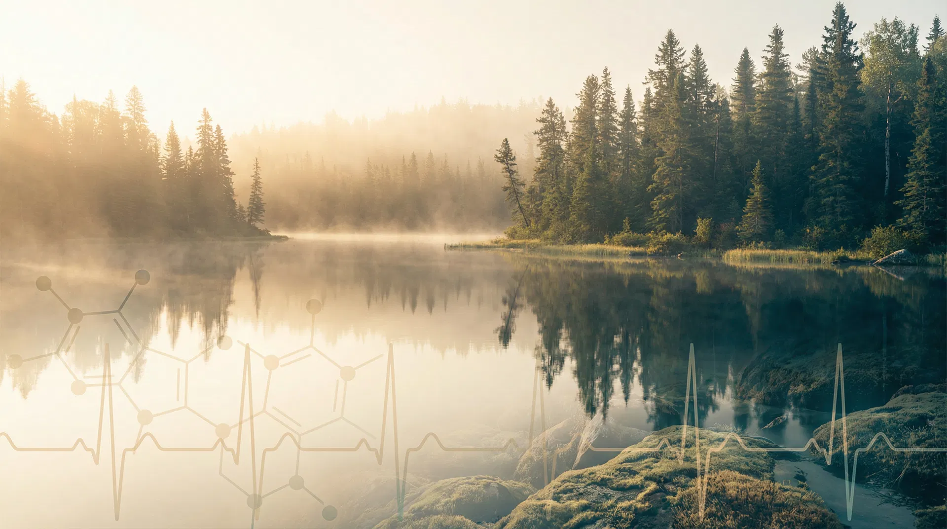 Canadian boreal landscape