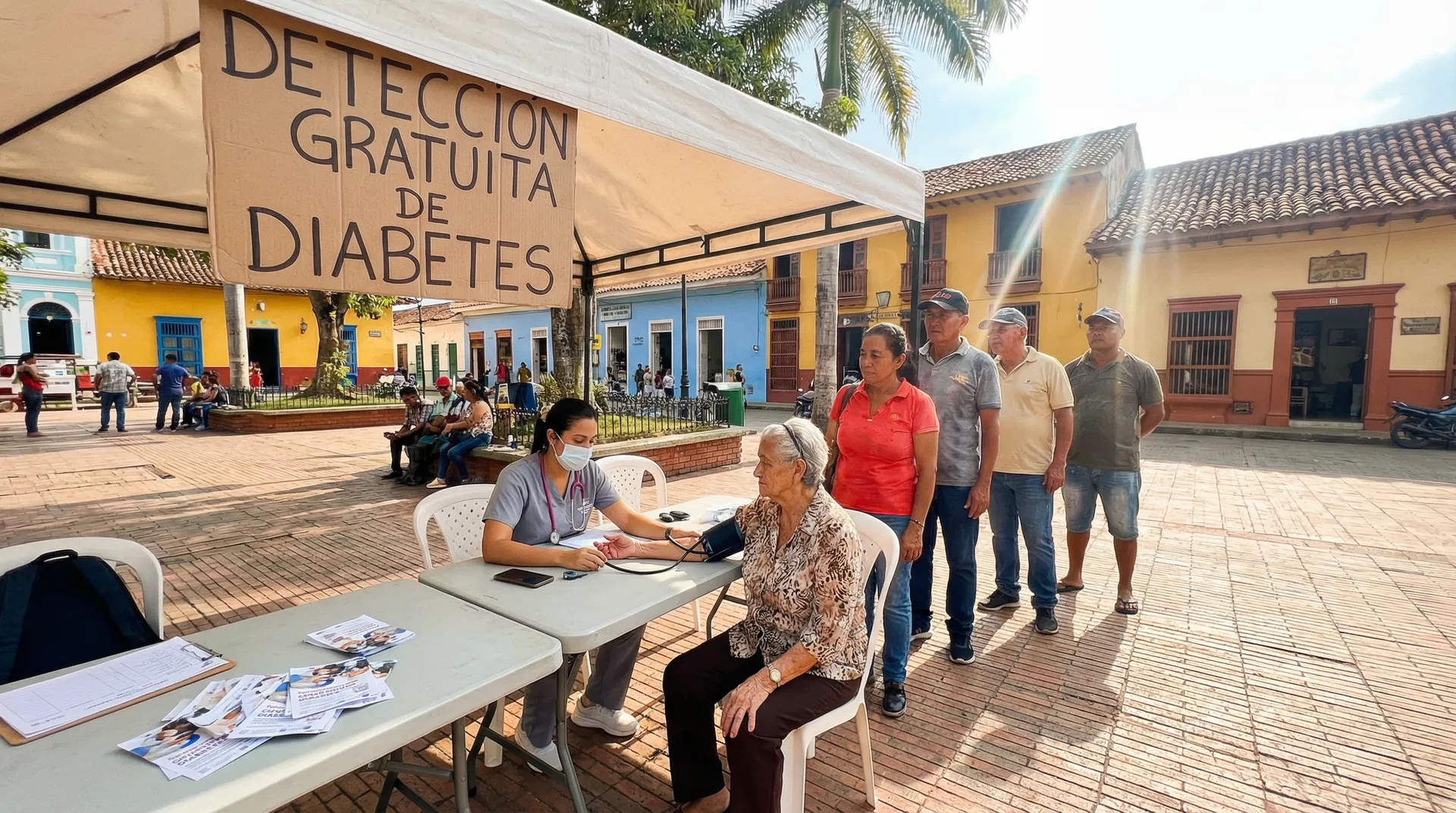 Free Diabetes Detection in Colombian Plazas: TNL Labs and Metabolomix Screen 3,000 in One Month