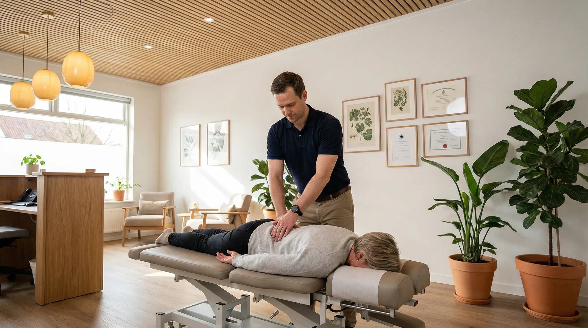 Chiropractic treatment at Ord Sports Chiropractic & Wellness