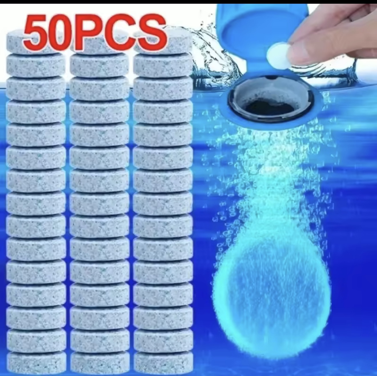 Windshield Washer Tablets 50pcs