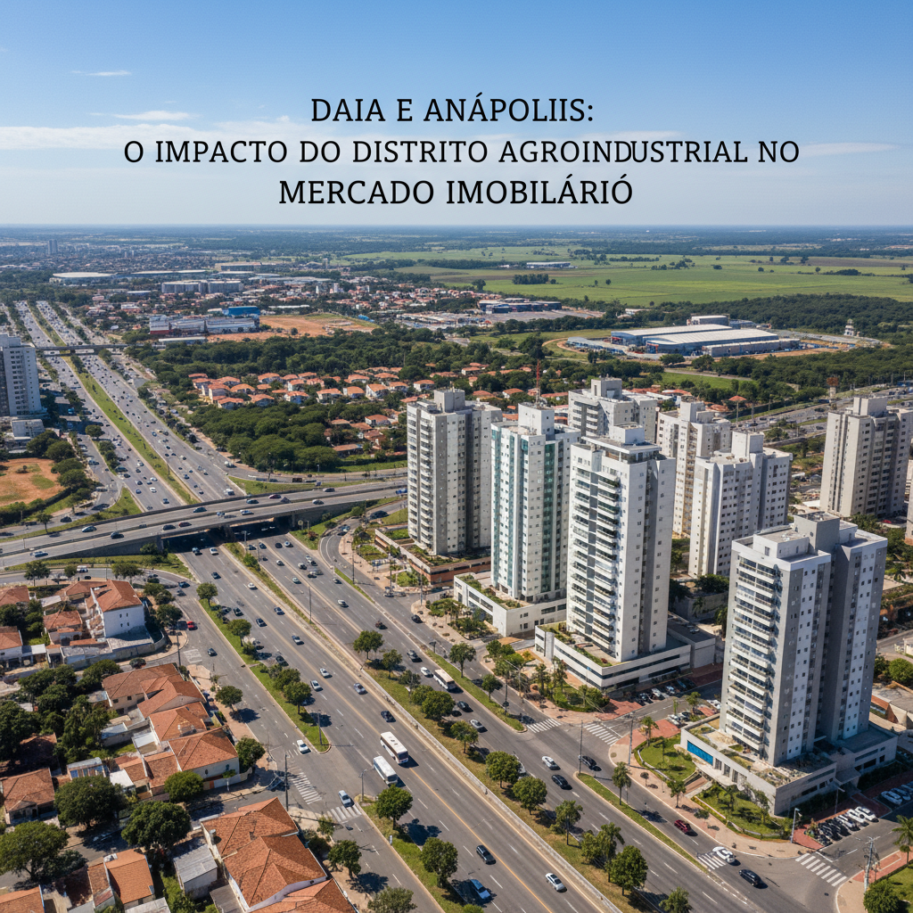 DAIA e Anápolis: O Impacto do Distrito Agroindustrial no Mercado Imobiliário