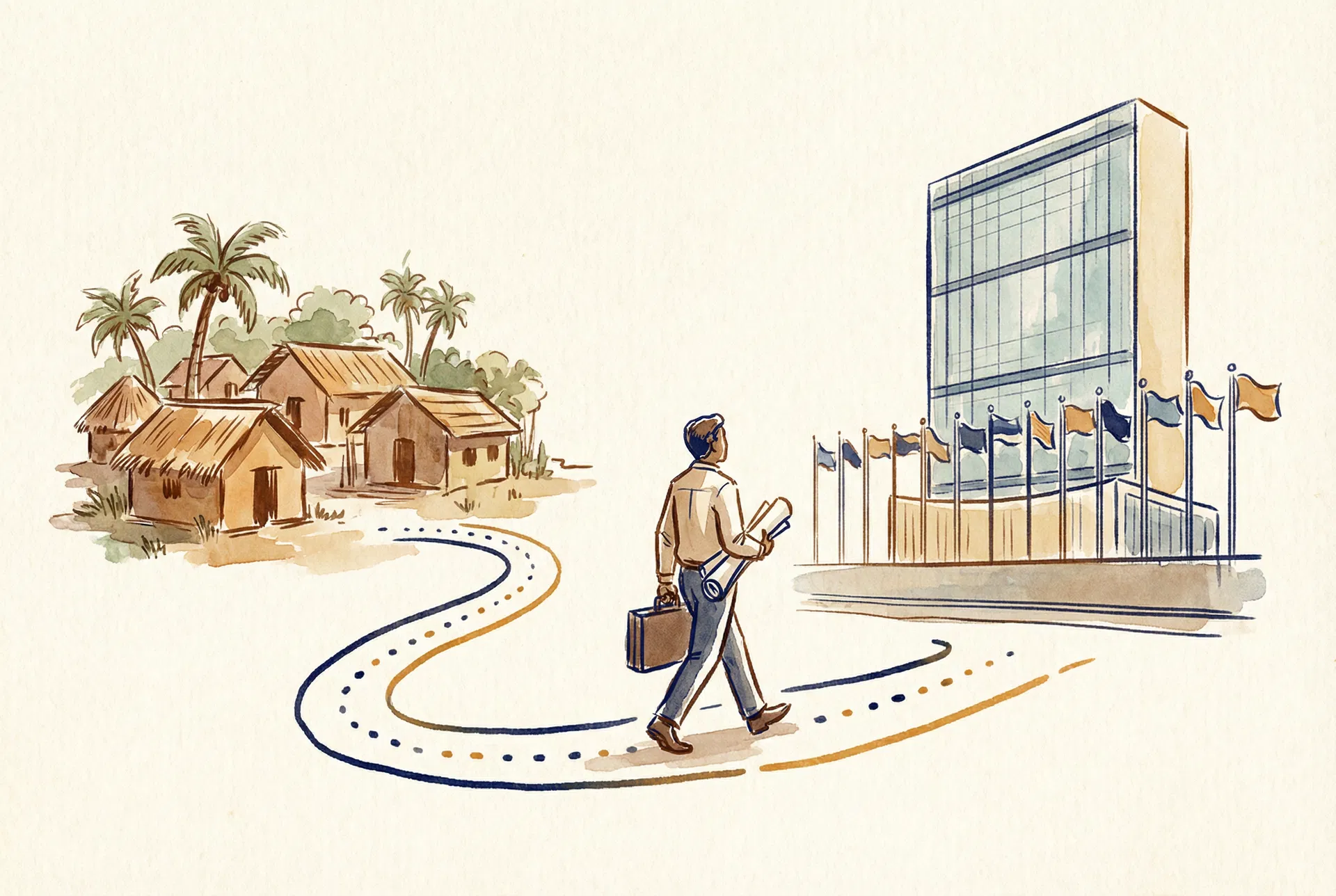 UN Global Advocacy Illustration