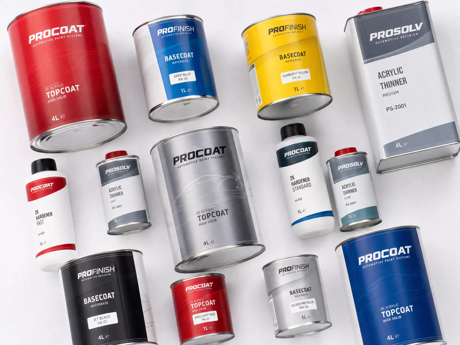 TRUECOLOURS paint products