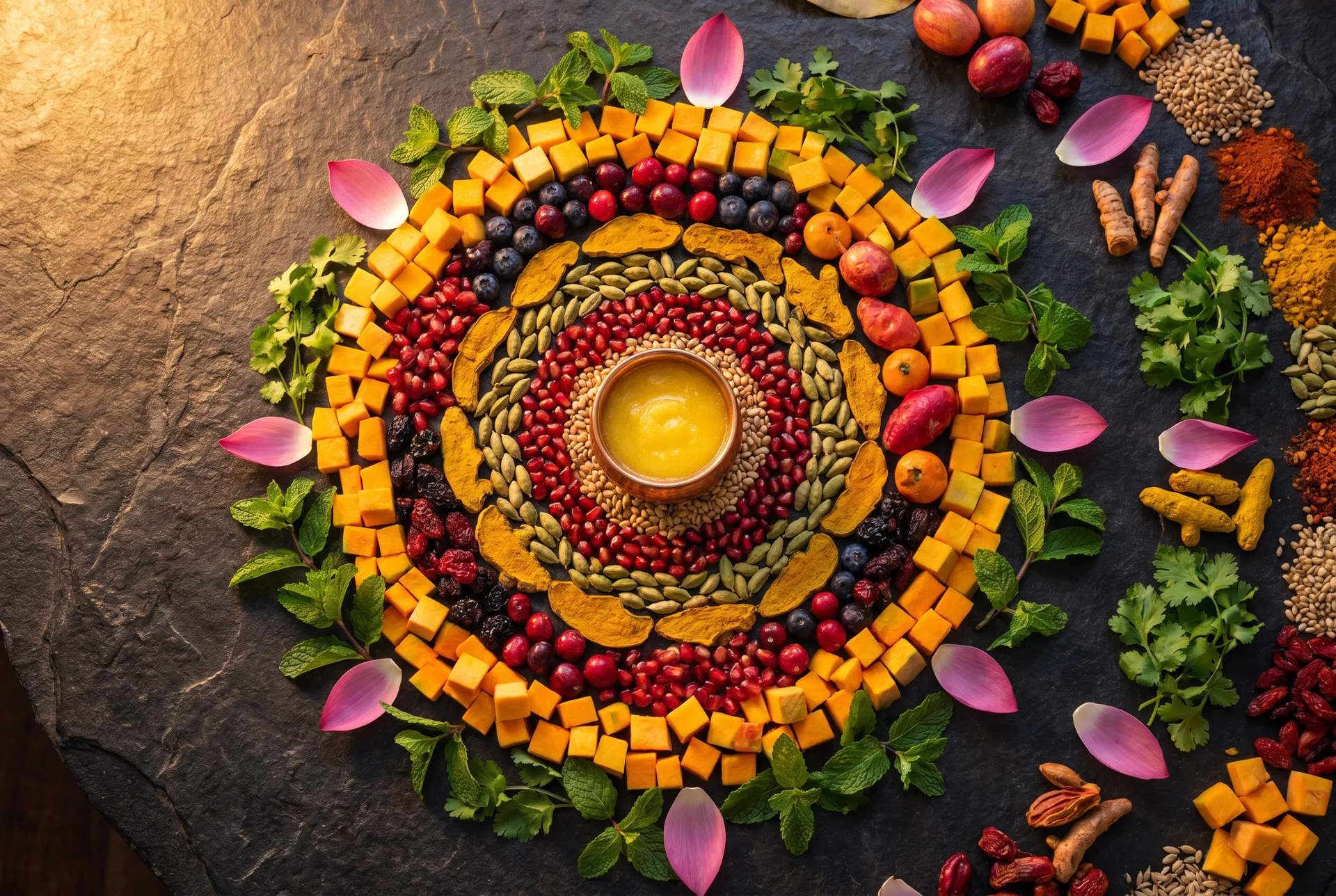 Ayurveda e a Energia dos Alimentos