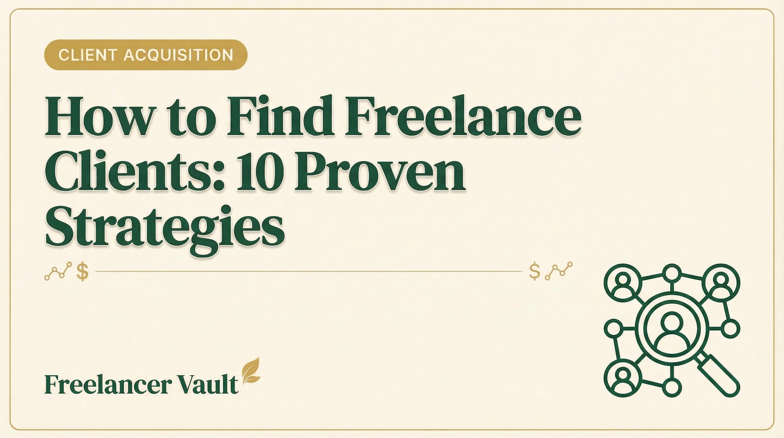 How to Get Freelance Clients in 2026 (12 Methods)