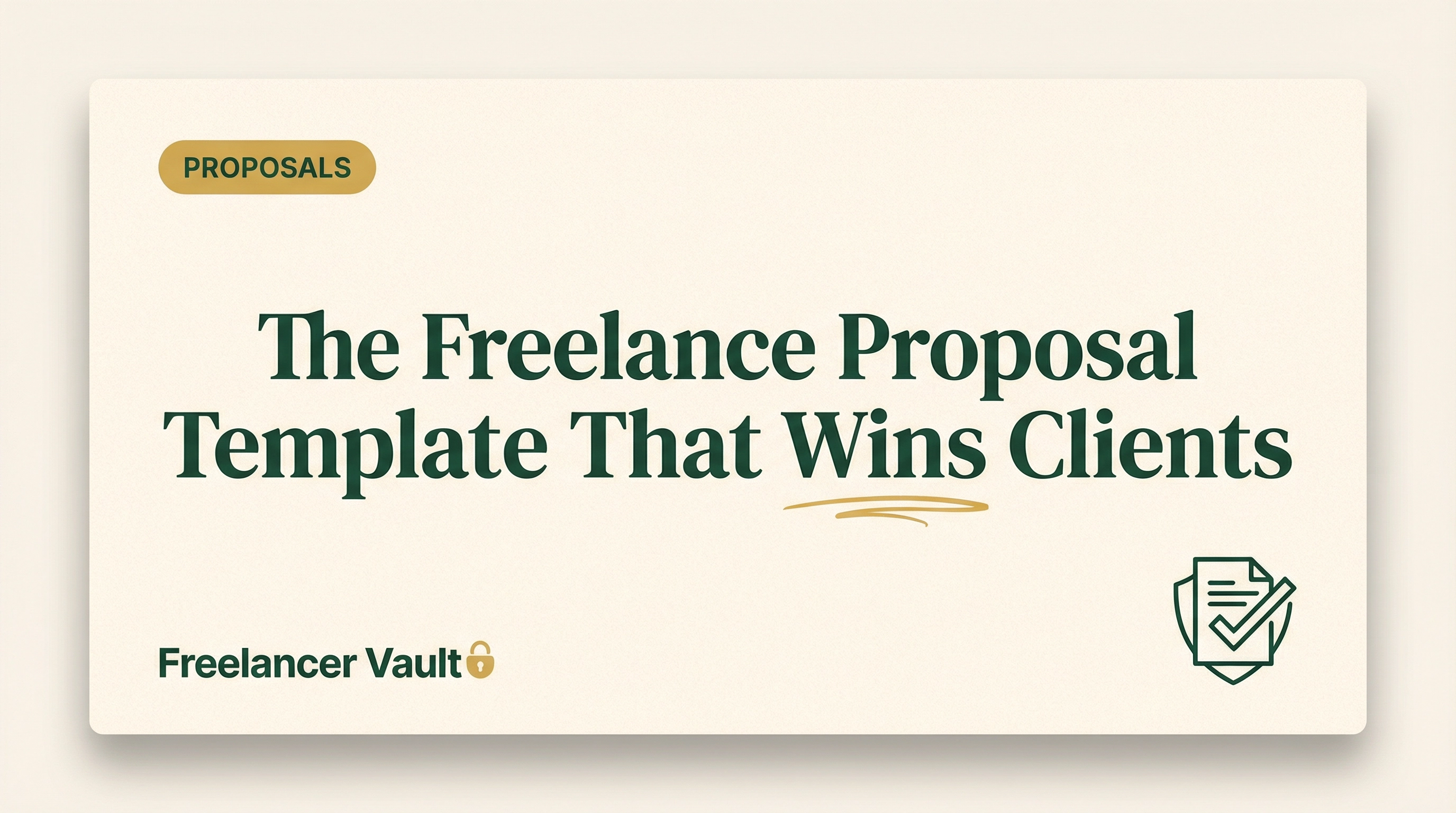 How to Write a Freelance Proposal (With Template)