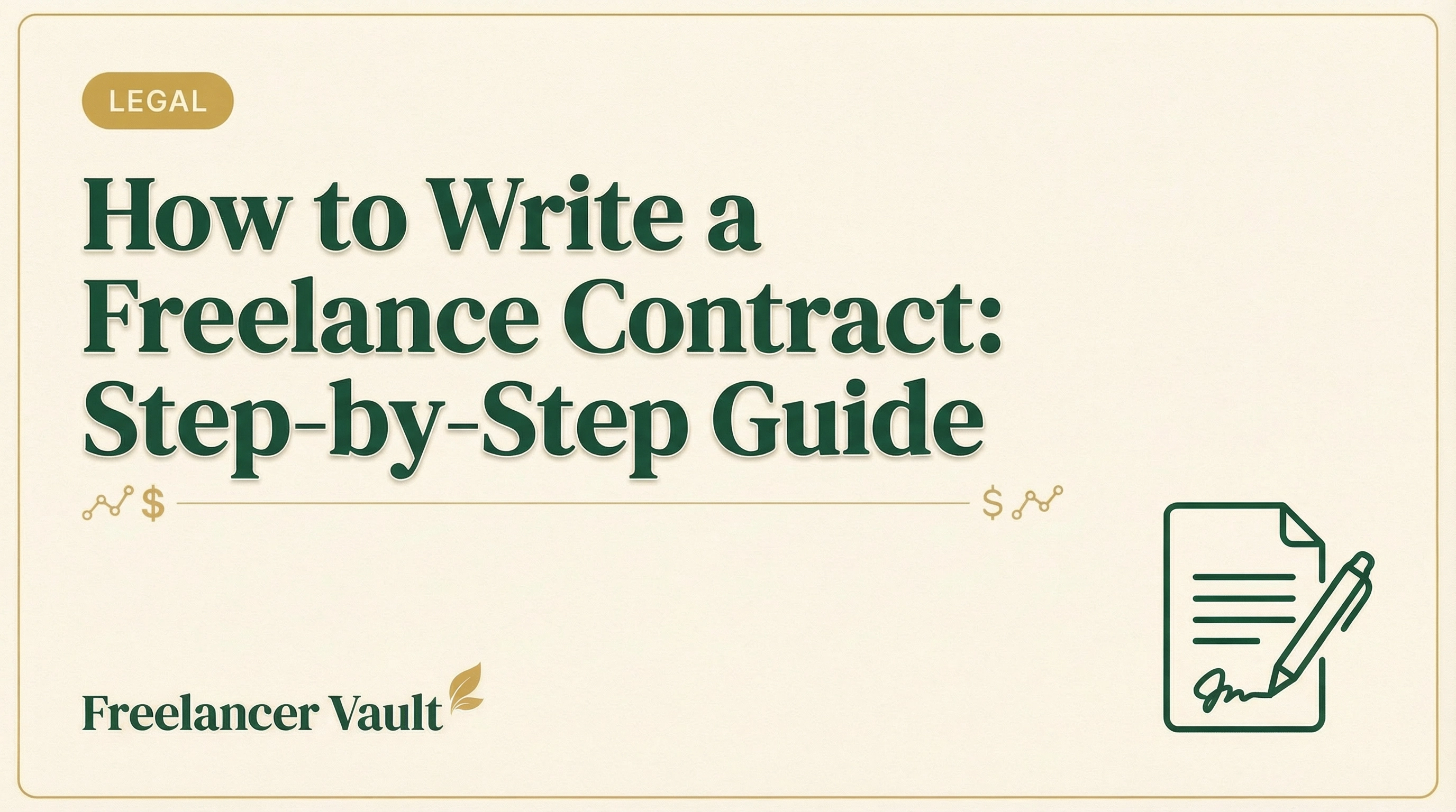 How to Write a Freelance Contract (Essential Clauses)