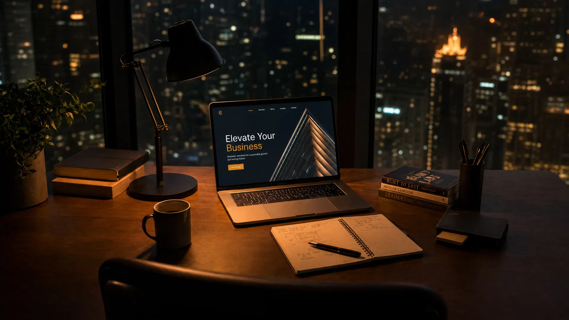 Professional workspace