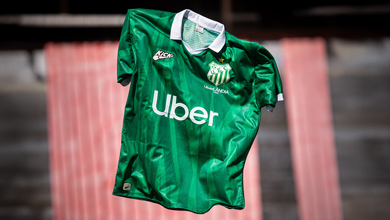 Uber é a patrocinadora do Uberlândia SAF e fecha acordo inédito no futebol
