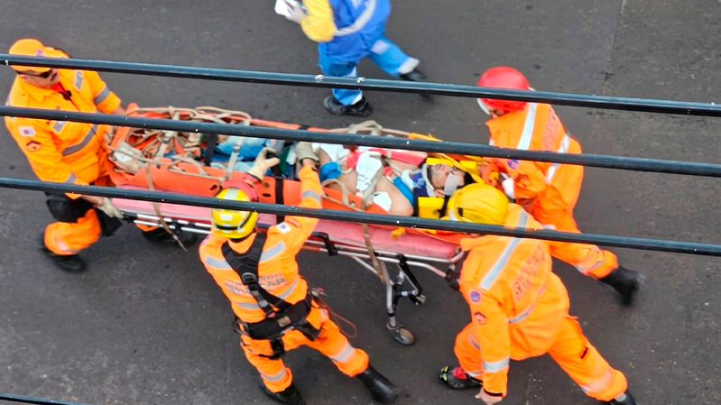 Choque elétrico deixa trabalhador em estado grave em Uberlândia