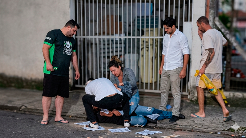 Entregadora reage e ajuda a conter suspeito de assalto em Uberlândia