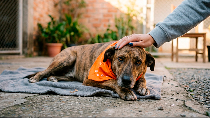 Maus-tratos a animais são crime e campanha Abril Laranja reforça denúncia