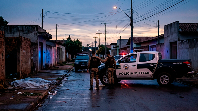 Confronto com a PM em Araguari termina com dois suspeitos mortos