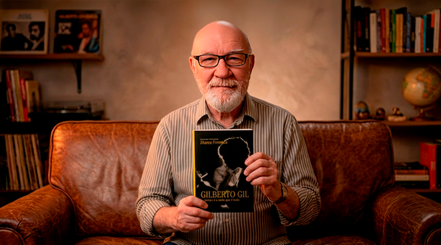 Conversas históricas com Gilberto Gil são reunidas em novo livro 